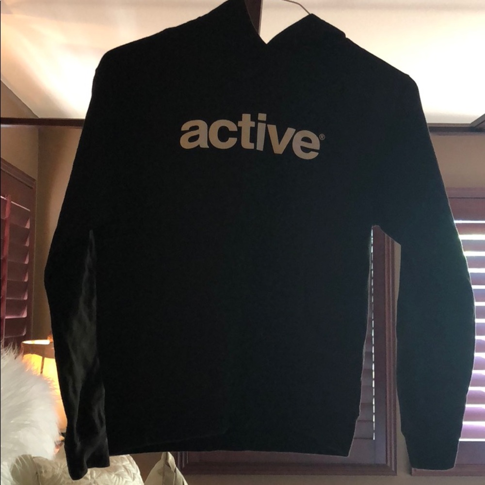 Boys Active black  hoodie sweatshirt